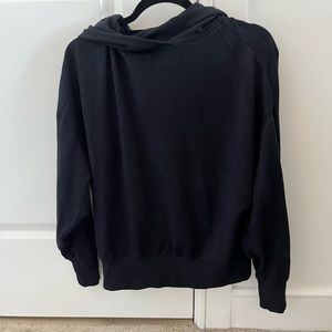 Fabletics Black Hoodie Sweatshirt